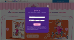 Desktop Screenshot of fancynancyworld.com